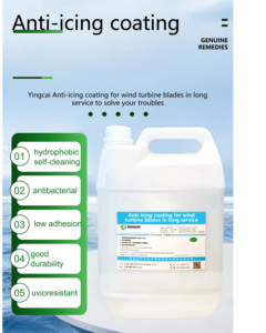 <span class=keywords><strong>Re</strong></span>-YINCAI Revestimiento Anticongelante de Grado Industrial y Aspas de Ventilador para Energía Eólica, Aviación y Más con Ultra Baja Adherencia al Hielo - Product Image 3