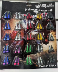 Venta de Fábrica: <span class=keywords><strong>Tapas</strong></span> de Válvulas Universales Coloridas para Motocicletas y Automóviles - Product Image 2