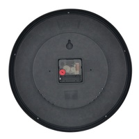 Meilleur prix, horloge murale circulaire classique, bon marché, à aiguilles mécaniques, en plastique, traditionnelle, pour cadeau