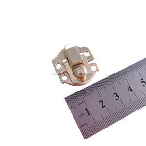 Ivoduff Vàng Sáng Bóng Khóa Đối Với Gỗ Hộp/Trang Sức Thời Trang Hộp Ổ Khóa/Kim Loại Khóa Cho An Toàn Bán Buôn - Product Image 2