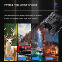 Jumelles électroniques de vision nocturne les plus vendues, portables, à fixation sur la tête, 16MP, zoom optique 16x, WiFi HD, écran 2,4 pouces