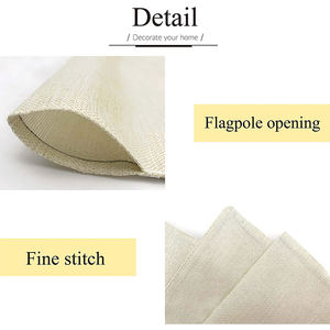 Banderas de lino para jardín, producto promocional, gran oferta, 30x45cm, decoración para exteriores, Bandera de jardín personalizada de Navidad - Product Image 6