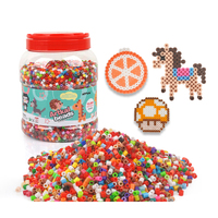 Vente en gros DIY Jouet pour enfants Mélange de couleurs 5mm Midi Artkal Perle fusible Repassage Perle Cadeau pour enfants