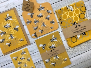 Boîte-cadeau personnalisée d'abeille ensemble de panier d'abeille boîte-cadeau d'anniversaire boîte <span class=keywords><strong>aux</strong></span> lettres - Product Image 5