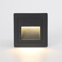 Lampe de jardin encastrée à LED automatique avec capteur de mouvement, étanche IP65