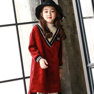 Vestidos Hanbok Coreanos OEM para Niñas, Estilo Casual de Otoño, Elegantes y Sencillos, Hasta la Rodilla, Manga Larga, Poliéster/Algodón - Product Image 3