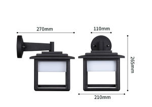 Tradicional <span class=keywords><strong>antiguo</strong></span> Led exterior eléctrico rústico jardín decorativo Ip54 linterna Exterior <span class=keywords><strong>pared</strong></span> Luz - Product Image 6