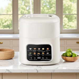 Mini Pentola Elettrica Multifunzione per Ramen, Antiaderente, per Friggere e Cuocere a Vapore, Riscaldamento Rapido, per Dormitori e Studenti - Product Image 1