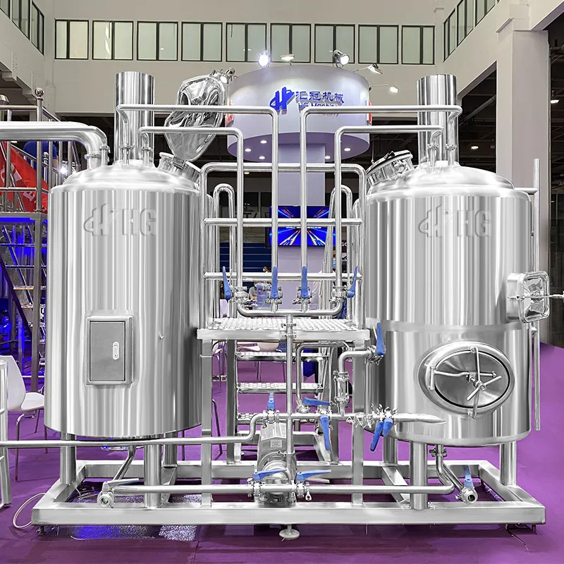 300L 500L 1000L 2000L microbrewery brewhouse نظام الحرفية معدات مصنع الجعة معدات تخمير البيرة