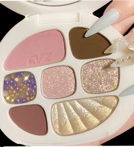 <span class=keywords><strong>Palette</strong></span> de fards à paupières 9 couleurs, mat, nacré, finement scintillant, fard à paupières, blush, <span class=keywords><strong>palette</strong></span> tout-en-un - Product Image 2