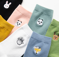 Socken Lucu untuk Anak Perempuan, Set Hadiah Katun Penuh Corful Alpukat Kartun Buah untuk Anak Perempuan