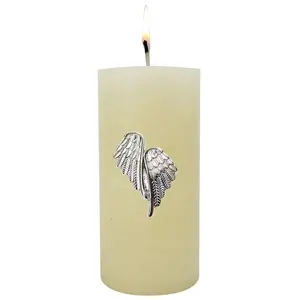 metal angel wings candle pin for christmas decoration