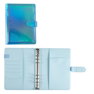 A6 classeur couverture de carnet agenda planificateur de budget classeur avec moraillon Clo A6 classeur budgétaire en vrac 2024 agenda planificateur de cahier - Product Image 1