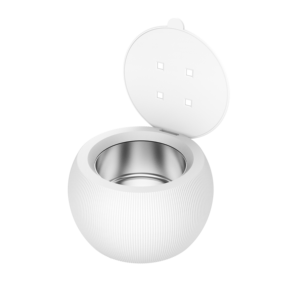 Mini UV Ultrasonic Cleaner for <b>Dentures</b> Braces Retainers 42kHz High Frequency Portable Electric Household Digital Timer - Product Image 1