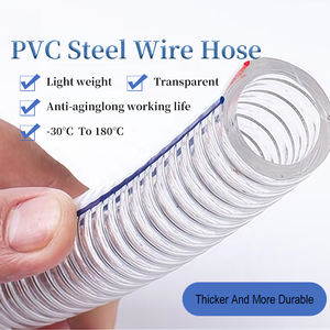 Tuyau flexible en <span class=keywords><strong>PVC</strong></span> avec armature en fil d'acier, diamètre 2 pouces, pour le refoulement d'eau marine et l'utilisation en quai - Product Image 3