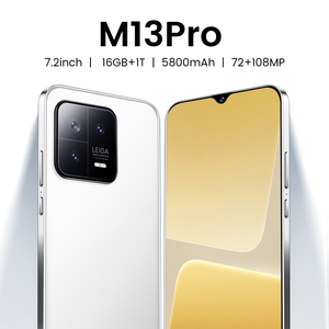Nouveauté Smartphone M13Pro 16G+1TB Écran 7,2 pouces 120Hz Sna 8 <span class=keywords><strong>Gen</strong></span> 2 5G Android <span class=keywords><strong>13</strong></span> MIUI 14 Appareil photo arrière 108MP LTE - Product Image 2