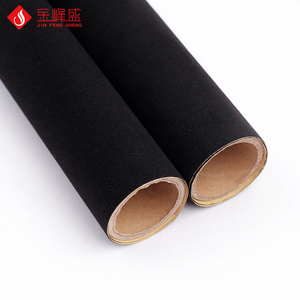 <span class=keywords><strong>Tissu</strong></span> floqué en <span class=keywords><strong>velours</strong></span> auto-adhésif bon marché pour le matériel d'emballage - Product Image 2