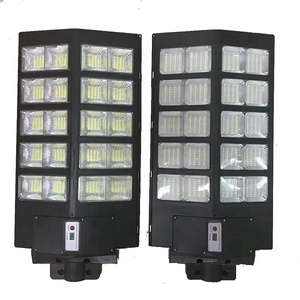 Lampadaire Solaire LED Tout-en-un 400W-1000W à Grand Angle avec Capteur PIR IP65 pour Éclairage de Jardin et de Route, Puissance de Sortie 50W-500W - Product Image 2