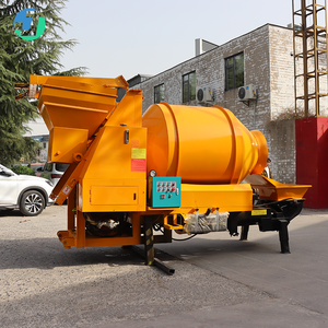 Bomba de Concreto Portátil de Alta Calidad con Mezcladora Integrada, Precio de Bomba de Concreto con Mezcladora, Mezcladora de Concreto Portátil con Bomba - Product Image 4