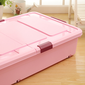 Bathroom Large <strong>Under</strong> <strong>the</strong> <strong>Bed</strong> with Lids Saving Space Stackable <strong>Plastic</strong> <strong>Box</strong> <strong>Storage</strong> - Product Image 5