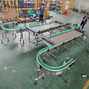 Круглая пластиковая бутылка сбор аккумулятор конвейер машина с регулируемой поддержкой - Product Image 4