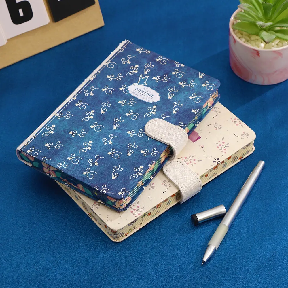 Juego de papelería con diseño personalizado, cuadernos diarios baratos Kawaii