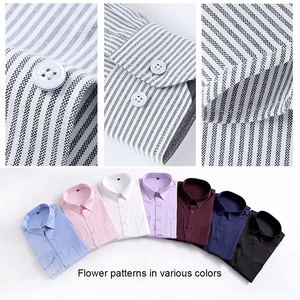 <span class=keywords><strong>Camicia</strong></span> <span class=keywords><strong>Oxford</strong></span> Classica da Uomo in Cotone 100% di Alta Qualità, <span class=keywords><strong>Slim</strong></span> <span class=keywords><strong>Fit</strong></span>, Formale, a Maniche Lunghe, Tinta Unita, Antipiega, Nuova Collezione - Product Image 3