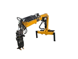 Grúa de Servicio Pesado con Brazo Hidráulico Plegable, Grúa Montada en Camión con Capacidad de 4 Toneladas - Product Image 2