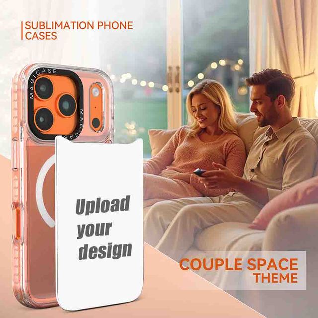 Diy Custom Uv Phone Magnetic Custom Printed Cases Phone Phone 17 Pro Max Swappable Back Plate Custom UV Print Sublimation ODM