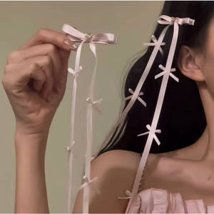 Pinzas para el Cabello con Lazo de Satén Sedoso, Lazos Largos para Niñas y Mujeres, Pinzas para el Cabello de Ballet, Horquillas para el Cabello - Product Image 2