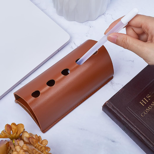 Креативный держатель для ручек из искусственной кожи - Product Image 2