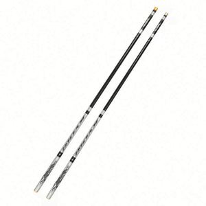 Canne à pêche télescopique en fibre de carbone super résistante de 2,7 m à 7,2 m avec action rapide pour la pêche en rivière et en ruisseau de la carpe - Product Image 3