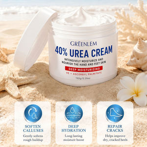 Crème pour les pieds à 40% d'urée avec palmitate d'ascorbyle, acétate de tocophérol et urée pour adultes, fabricant OEM ODM, étiquette privée - Product Image 4