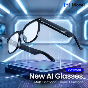 Lunettes intelligentes Miccell PAG01 avec IA, indice d'étanchéité IP65, traduction en temps réel par IA, caméra invisible 8MP, écouteurs ouverts, mains libres - Product Image 2