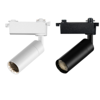 Spot LED sur rail réglable 7W/10W 220V, puce COB, design moderne, construction en aluminium, CRI 97, DALI Dimmable AR111, pour restaurant