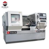 Tour horizontal CNC 6140 de fabrication industrielle, avec broche indépendante, deux vitesses, vitesse variable, moteur composant essentiel