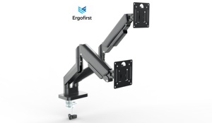 Giá đỡ màn hình máy tính gắn cánh tay màn hình kép ergofirst - Product Image 4