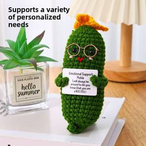 Adornos Colgantes para Coche de Yiwu: Muñecos de Energía Positiva con Formas de Patata, Pato, Cerdo, Cítricos y Pimientos, con Gancho Manual para el Interior del Coche - Product Image 4