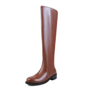Nouvelles bottes élégantes pour <span class=keywords><strong>femme</strong></span>, automne-hiver 2025, au-dessus du genou, pour soirée, design tendance, cuir véritable, talons mi-hauts, bottes longues pour <span class=keywords><strong>femme</strong></span>, taille 40 - Product Image 6