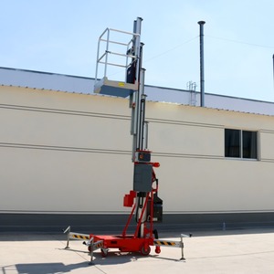 Mât télescopique pour <span class=keywords><strong>antenne</strong></span>, plateforme élévatrice en alliage d'aluminium, poteau vertical haute luminosité, mât électrique télescopique - Product Image 6