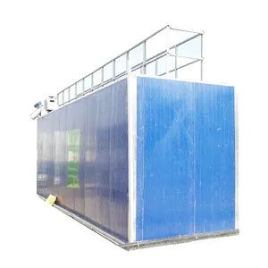 Compact Containerized Wastewater Sewage Waste Water Treatment Plant