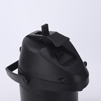 BORGE Bouteille isotherme à double paroi en acier inoxydable de grande capacité 2l 2.5l 3l, thermos pour l'extérieur, pot à café