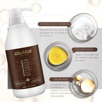 Crème lissante pour cheveux au collagène de kératine japonaise populaire pour les cheveux abîmés Réparation