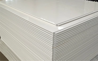 Planche à roulettes de patinoire synthétique haute Performance 10mm feuilles de plastique résistantes à l'usure glisse lisse personnalisable pour recyclable