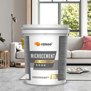 Microcemento Decorativo de Alta Calidad de 18L, de Dos Componentes, para Espacios Comerciales, Anti-Grietas, con Efectos de Alta Gama, para Villas - Product Image 3