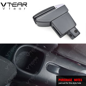 Vtear bracciolo in pelle negozio centrale scatola portaoggetti accessori bracciolo filo Car-styling <span class=keywords><strong>interni</strong></span> ABS rosso 14-18 per <span class=keywords><strong>Honda</strong></span> Amaze - Product Image 2