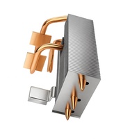 Plaque de refroidissement sans ventilateur pour projecteur, ailettes de refroidissement en aluminium à conductivité thermique, système de refroidissement par dissipateur thermique LED, composant de système de refroidissement
