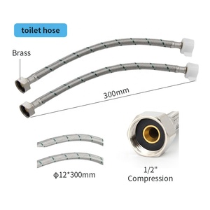 Kit de réparation universel pour toilettes HORING OEM/ODM, fabriqué en usine, avec joint en cire anti-fuite, <span class=keywords><strong>tuyau</strong></span> en acier inoxydable et robinet d'angle en laiton - Product Image 3