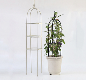 OEM Large Various Style Plastic-Coated U-Shaped Plant Support <b>Stakes</b> Rose & Clematis Climbing Frame MQ Brand - Product Image 1