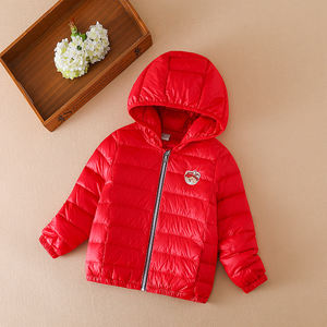 Vestes en duvet pour bébé fille, très vendues, de haute qualité, légères, à fermeture éclair, à capuche, pour bébés filles de 3 à 12 ans - Product Image 6